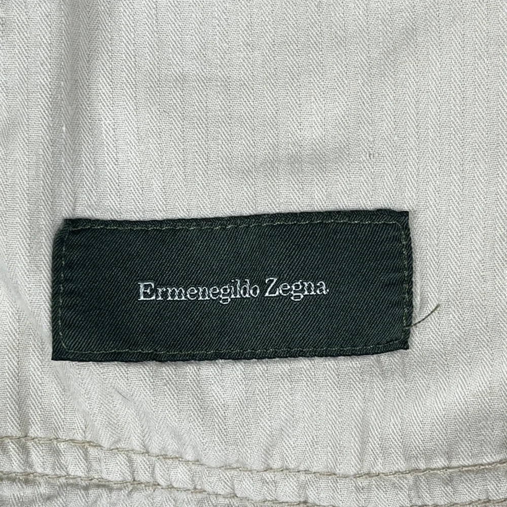 Ermenegildo Zegna Chino‎ Pants 37x27 (IT 40) Beige Cotton Italy Luxury